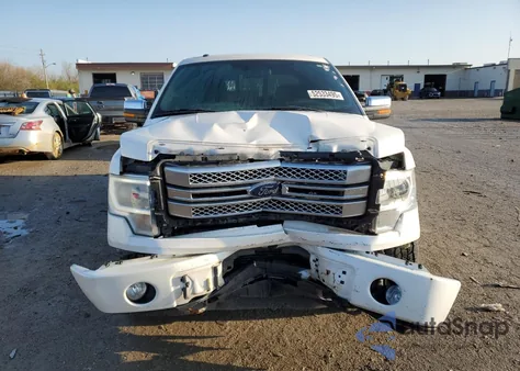 2013 Ford F150 Supercrew из США, поврежденный, VIN 1FTFW1ET8DFD66423